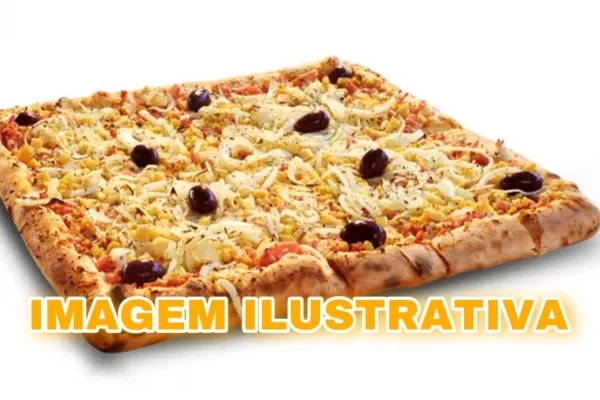 Pizza quadrada